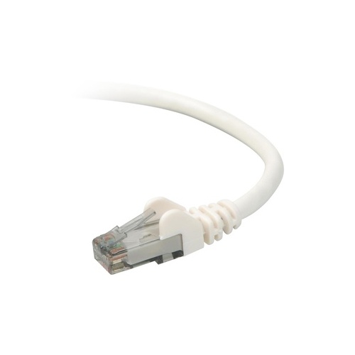 Belkin 6ft Cat6 Snagless Patch Cable White (A3L980-06-WHT-S)