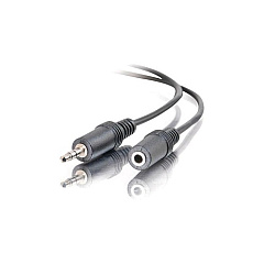 C2G 3ft. 3.5mm Stereo Audio Ext. Cbl M/f (40406)