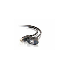 C2G 1.5ft Usb 2.0 Bf To Bm Panel Mount Cable (28072) C2G 1.5ft Usb 2.0 Bf To Bm Panel Mount Cable (28072)