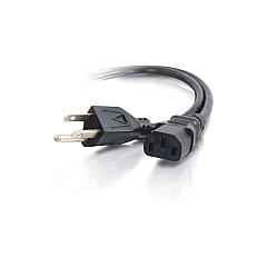 C2G 5ft Universal Power Cord (c13 To 5-15p) (29927) C2G 5ft Universal Power Cord (c13 To 5-15p) (29927)