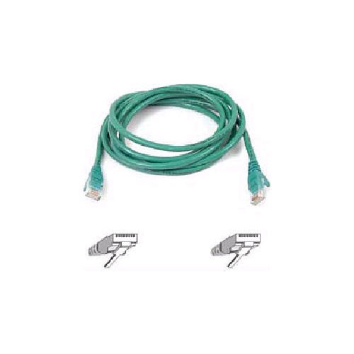 Belkin 2ft Cat6 Snagless Patch Cable Green (A3L980-02-GRN-S)