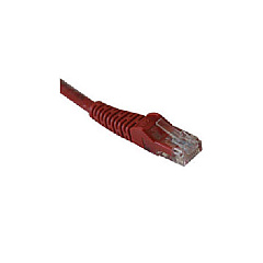 Tripp Lite 1ft Cat6 Snagless Patch Cable M/m Red (N201-001-RD)