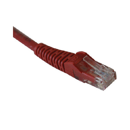 Tripp Lite 5ft Cat6 Snagless Patch Cable M/m Red (N201-005-RD)