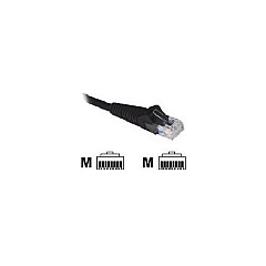 Tripp Lite 20ft Cat6 Snagless Patch Cable M/m Black (N201-020-BK)