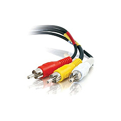 C2G 12ft Value Series Rca Audio Video Cbl (40449) C2G 12ft Value Series Rca Audio Video Cbl (40449)