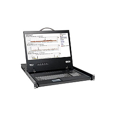 Tripp Lite 8-port Rack Console Kvm Switch 19in Lcd (B04000819)