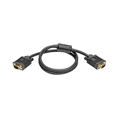 Tripp Lite 3ft Vga Coax Monitor Cable W/ Rgb M/m (P502-003)