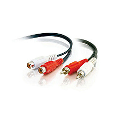C2G 6ft Value Series Rca Audio Ext Cbl (40468) C2G 6ft Value Series Rca Audio Ext Cbl (40468)