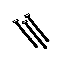 C2G Cable Wrap Black - 50 Pack (43231) C2G Cable Wrap Black - 50 Pack (43231)