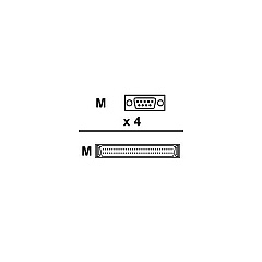 Digi International Digi Acceleport Xp And Neo 4 Port Db-9m (76000528)