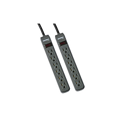 Minuteman UPS 2-pack Strips 241 Joules 3-ft Cord (MMS362P) Minuteman UPS 2-pack Strips 241 Joules 3-ft Cord (MMS362P)