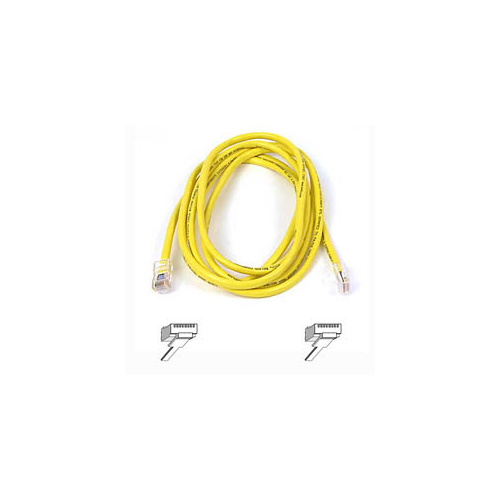 Belkin 4ft Cat5e Patch Cable Yellow (A3L791-04-YLW)
