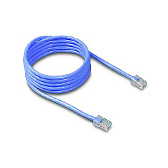 Belkin 15ft Cat5e Patch Cable Blue (A3L791-15-BLU)