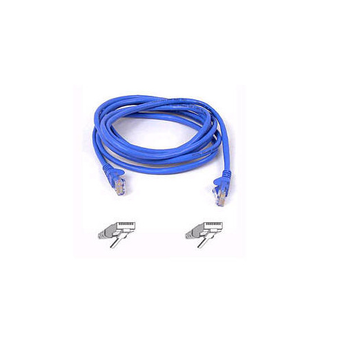 Belkin 20ft Cat5e Snagless Patch Cable Blue (A3L791-20-BLU-S)