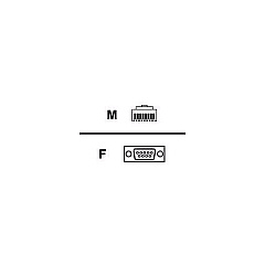 Digi International Digi 48 Rj-45/db-9f Crossover Cable(10 (76000645)