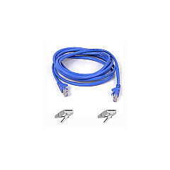 Belkin 30ft Cat5e Snagless Patch Cable Blue (A3L791-30-BLU-S)