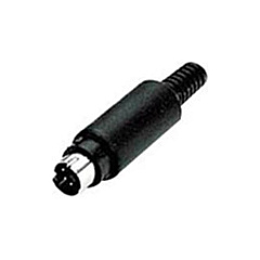 C2G 4 Pin Mini-din Connector Male (01741) C2G 4 Pin Mini-din Connector Male (01741)