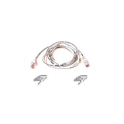 Belkin Cat5e Snagless Patch Cbl;3ft White (A3L791-03-WHT-S)