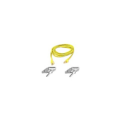 Belkin 5ft Cat5e Snagless Patch Cable Yellow (A3L791-05-YLW-S) Belkin 5ft Cat5e Snagless Patch Cable Yellow (A3L791-05-YLW-S)