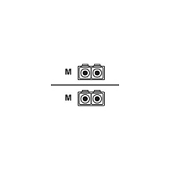 Belkin Duplex Fiber Patch Cable Lc/lc 5 M (F2F402LL-05M)