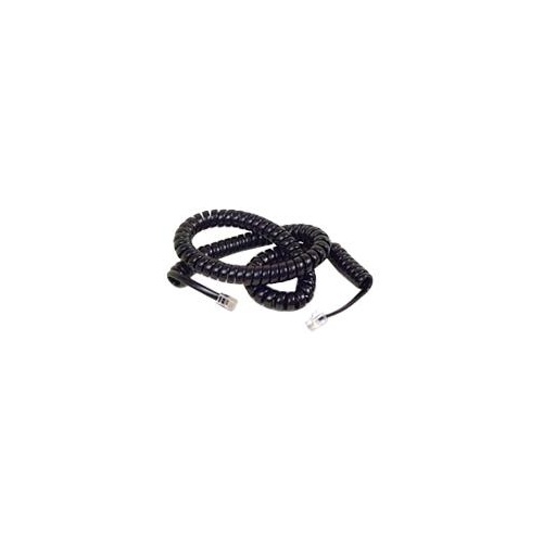 Belkin Coiled Telephone Handset Cord 25ft Black (F8V101-25-BK)