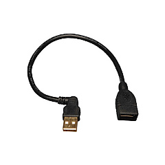 Tripp Lite 10in Usb Extension Cable Usb-a Left M/f (U005-10I)