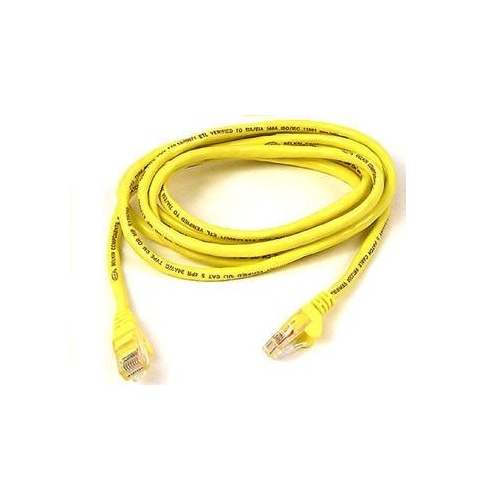 Belkin Cable,cat6,utp,rj45m/rj45m,6,ylw,patch, (A3L98006INYWS)