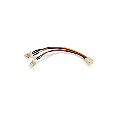 C2G 4in 3-pin Fan Power Y-cable (27391) C2G 4in 3-pin Fan Power Y-cable (27391)