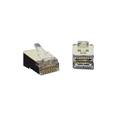 C2G Rj45 Shld Cat5 Mod Plug Rnd Solid 25pk (27577) C2G Rj45 Shld Cat5 Mod Plug Rnd Solid 25pk (27577)