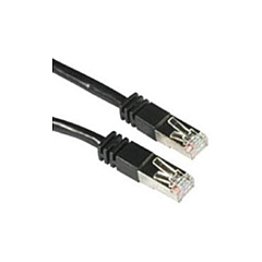 C2G 75ft Cat5e Molded Stp Cbl-blk (28705)