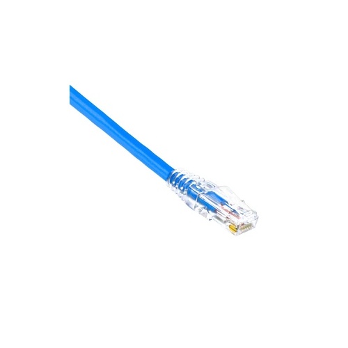 Weltron 3ft Blue Booted Cat6a Utp Patch Cable (90C6AB3BL)