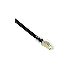 Weltron 3ft Black Booted Cat6a Stp Patch Cable (90C6ABS3BK)