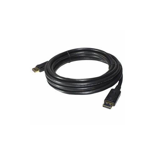 Weltron 15 Display Port Male To Male Cable Black (9172015)