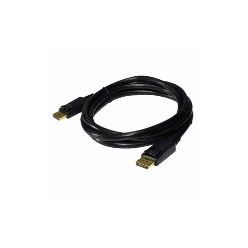 Weltron 6 Display Port Male To Male Cable Black (917206)