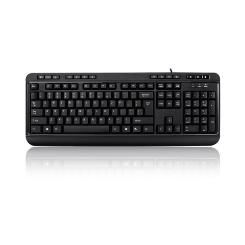 Adesso Multimedia Usb Keyboard With 3 Hubs (AKB-132HB)