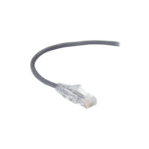 Black Box Cat6a 500-mhz Snagless 28awg Stranded Ethernet Patch Cable - Unshielded (utp), Cm Pvc (rj45 M/m), Gray, 20-ft. (6.0-m) (C6APC28-GY-20)