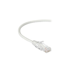 Black Box Cat6 250-mhz Snagless 28awg Stranded Ethernet Patch Cable - Unshielded (utp), Cm Pvc (rj45 M/m), White, 5-ft. (1.5-m) (C6PC28-WH-05)