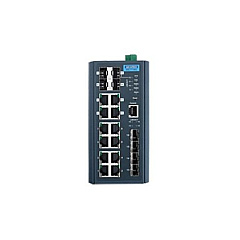 B+B Smartworx 8ge + 4sfp + 4g Combo Managed Switch W/ (EKI7716G4F4CI) B+B Smartworx 8ge + 4sfp + 4g Combo Managed Switch W/ (EKI7716G4F4CI)