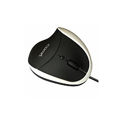 Ergoguys White Ergonomic Wired Vertical Mouse (EM011W)