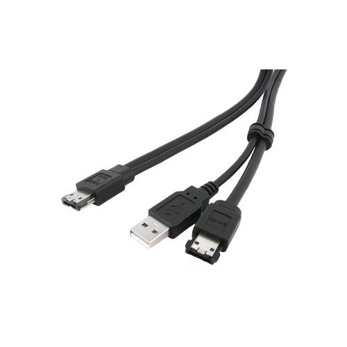 StarTech 3 Ft Esata & Usb A To Power Esata Cable (ESATAUSBMM3)