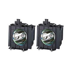 Battery Lamp For Panasonic Pt-d4000 2 Pack (ETLAD40WBTI)