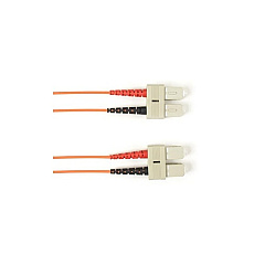 Black Box Om1 62.5/125 Multimode Fiber Optic Patch Cable - Ofnr Pvc, Sc To Sc, Orange, 2-m (6.5-ft.), Gsa, Taa (FOCMR62-002M-SCSC-OR) Black Box Om1 62.5/125 Multimode Fiber Optic Patch Cable - Ofnr Pvc, Sc To Sc, Orange, 2-m (6.5-ft.), Gsa, Taa (FOCMR62-002M-SCSC-OR)
