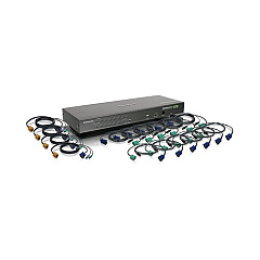 Iogear 16-port Usb Ps/2 Combo Kvm Switch (GCS1716KIT)