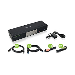Iogear 4-port 4k Displayport Kvm Switch (GCS1934M)