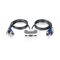 Iogear Kvm /audio Switch 2 Ports 1 Local User (GCS632U)