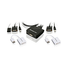 Iogear 2port Usb Dvi Kvm With Displayport (GCS922DPKIT)