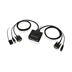 Iogear 2 Port Usb Dvi Cable Kvm Switch (GCS922U)