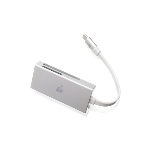 Iogear USB-C to CF MicroSD UHS-II SD Card Reader