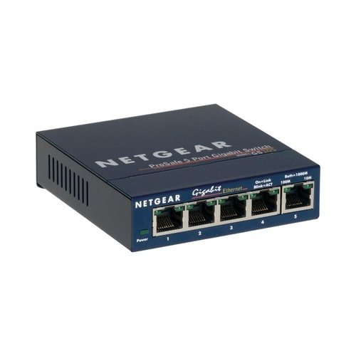 NETGEAR Gs105 5-port Gigabit Ethernet Switch (GS105NA)