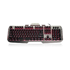 Iogear Hver Aluminum Gaming Keybrd-blk/gry (GKB704LBK)
